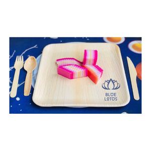 Plato de Hoja de Palma GEM LE de Alta Calidad para Catering, Empaque de Comidas y Uso en Exteriores, Vietnam - Product Image 1