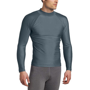 Rashguard de compression pour homme à manches longues, personnalisé, imprimé par transfert thermique, respirant, écologique, séchage rapide, pour la gym et le MMA - Product Image 1
