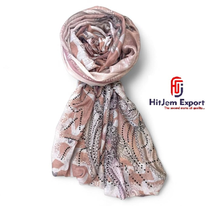 Premium Printed Long <b>Scarf</b> Soft Fabric Head <b>Scarf</b> Custom Branding White Label Low MOQ OEM ODM Custom Textile Manufacturer - Product Image 4