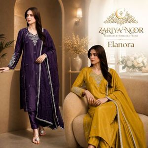 Marca de ropa étnica pakistaní premium conocida por su elegante colección de prendas tradicionales de Royal Export Surat Gujrat - Product Image 1
