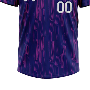 Chemises d'uniforme de softball personnalisées de haute qualité avec logo d'équipe, respirantes, à deux boutons, 100 % polyester, impression par transfert thermique, grandes tailles - Product Image 4