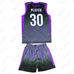 Short de basket-ball d'été Bsci de haute qualité personnalisé OEM respirant unisexe adulte maillot de basket-ball Bsci uniforme de basket-ball d'été - Product Image 4