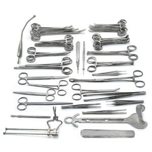 Juego de Instrumentos Quirúrgicos para Laparotomía de Alta Calidad, 47 Piezas, Acero Inoxidable Duradero, Fuente de Alimentación Manual, para Cirugía General - Product Image 6