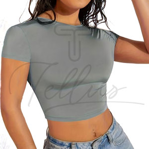 Nuevo y Elegante Top Corto Ligero para Mujer, Llegada de Verano 2026, Tops Cortos Sexys para Mujer al Mejor Precio - Product Image 2