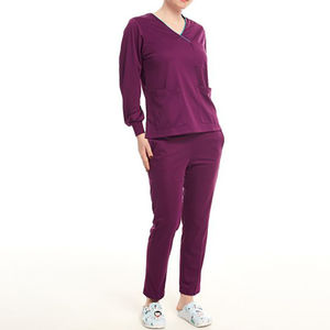 Nursing Uniform <b>Sets</b> for Women Men Scrubs <b>Set</b> Nurse Uniforms for Hospital <b>Doctor</b> Top & Pants with Multi Pocket - Product Image 1
