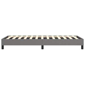 Cadre de lit double en tissu gris foncé sans matelas, lits rembourrés, exclusivité américaine - Product Image 6