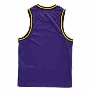 เสื้อบาสเก็ตบอลแบบไม่มีแขนสีพื้น ดีไซน์สั่งทำได้ รุ่นใหม่มาแรง ขายดี ผลิตจากโพลีเอสเตอร์ พิมพ์ลายเสื้อกีฬา - Product Image 4