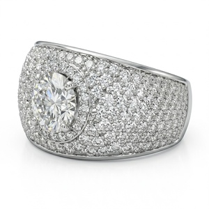 Bague de fiançailles minimaliste en or blanc 18 carats avec diamant, sertie à griffes, brillance éclatante, bande délicate, certifiée IGI, style luxueux pour le quotidien - Product Image 2