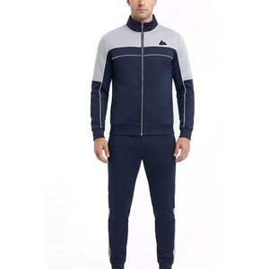 Nuevo Conjunto Deportivo Ecológico para Hombre, Chaqueta Deportiva con Cordón Ajustable, Pantalones Deportivos, Ropa Deportiva Personalizada para Equipos - Product Image 1