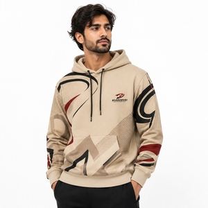 Sudadera con capucha estampada para hombre de calidad premium, suave y cálida, de forro polar, elegante para uso diario. Sudaderas con capucha estampadas para hombre. - Product Image 1