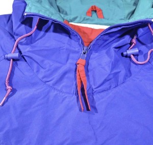 Chaqueta cortavientos vintage morada para exteriores, abrigo de moda, transpirable, de secado rápido, tipo anorak para verano. - Product Image 6