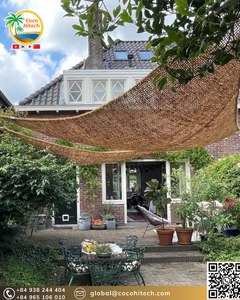 Wholesale Woven Coir Fiber <b>Shade</b> Sail 100% Coconut Fiber Beach 5mm Thick Agriculture Vietnam Manufacturer Premium Quality COCO - Product Image 3