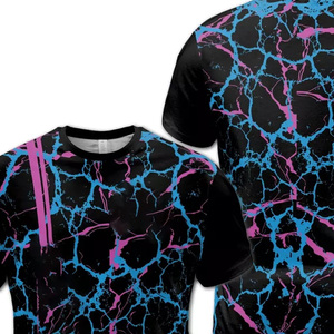 Camiseta personalizada OEM para hombre, nueva ropa de fabricante, ropa de moda, poliéster/algodón, camiseta con estampado por sublimación en venta - Product Image 3