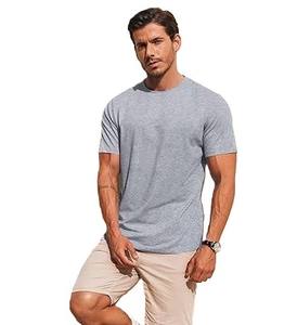 Camiseta de Manga Corta para Hombre de Alta Calidad, Nueva Tendencia, Ropa Casual, Talla Grande, Tejido de Algodón/Poliéster, Adulto - Product Image 2