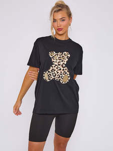 Camiseta DTG para mujer, estilo casual, poliéster/algodón, con diseño gráfico OEM, ropa para mujer, estilo urbano, top personalizado. - Product Image 2