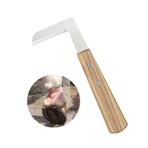 Couteaux de coupe de sabots pour bovins et chevaux - Outils de soin des pieds d'animaux de qualité supérieure réutilisables pour vétérinaires - Product Image 4