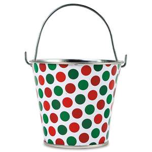 Macetas Decorativas Navideñas Personalizadas, Macetas de Metal Galvanizado Impresas para Exteriores, Decoración del Hogar para Regalos de Navidad - Product Image 4