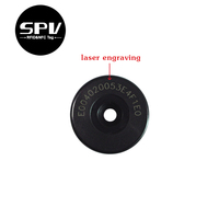Puce résistante ISO14443A NXP NFC Ntag213 étiquette de jeton de pièce de monnaie ronde collante pour le suivi des actifs