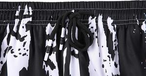 Pantalones cortos de playa de verano estilo callejero para hombre, forro personalizado, pantalones cortos de moda para nadar, patrón sólido - Product Image 3