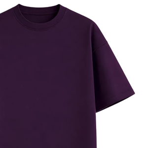T-shirt Homme Oversize Col Rond Manches Courtes Épaules Tombantes Coupe Boxy Minimaliste Streetwear Vente en Gros Personnalisé Décontracté Tendance - Product Image 5
