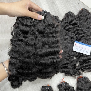 ตัวเลือกที่ดีที่สุดสำหรับผมต่อแบบเวฟสไตล์พม่าเวียดนาม ทำจากผมแท้  แบบ Double Drawn หนาเต็มปลาย พร้อมส่ง - Product Image 2
