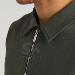 Chemises polo zippées pour hommes, légères, à séchage rapide, en stock, super qualité, vente flash. - Product Image 4