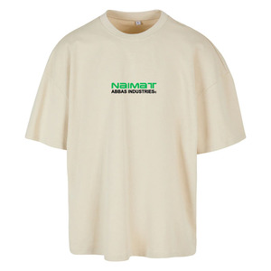เสื้อยืดแขนสั้นผู้ชายทรงโอเวอร์ไซส์ พิมพ์ลายตัวอักษรด้านหน้า สไตล์ลำลอง ผ้าคอตตอนเจอร์ซีย์ ทรงพอดีตัว - Product Image 4