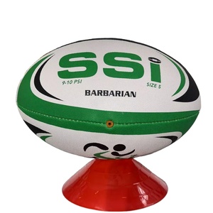 Pelota de rugby bárbaro tamaño 3 5 pelota de rugby de alta resistencia con agarre de larga duración mejor para juegos de Práctica clubes y partidos profesionales - Product Image 1