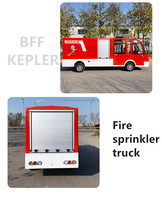 BFF Kepler Élégant Mini Bus Touristique Électrique, Camion de Pompiers, Véhicule Navette Multifonctionnel, Série de Voitures, Ambulance et Véhicule de Pompiers
