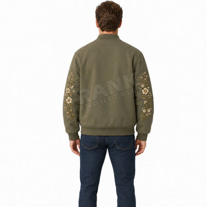 Chaqueta Bordada para Hombre de Marca Privada, Material Duradero, Chaqueta Bordada de Invierno para Hombre - Product Image 4