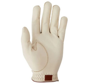 Gants de golf en cuir personnalisés pour hommes, résistants aux intempéries, emballage couleur, vente en gros - Product Image 2