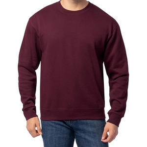 Sweat-shirt décontracté pour homme en molleton à manches longues, doux et confortable, coupe décontractée, idéal pour le quotidien, le streetwear, les tenues d'hiver, la mode et l'entraînement. - Product Image 4