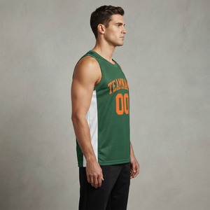 Fabricante Profesional de Camisetas de Baloncesto Reversibles Personalizadas, Ropa Deportiva de Alta Calidad, Ligera, Transpirable y de Secado Rápido - Product Image 5