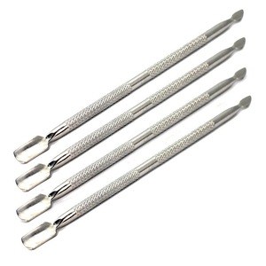 Pousse-cuticules professionnel double extrémité en acier inoxydable pour vente en gros – Outil de beauté de qualité export – Fournisseur - Product Image 2