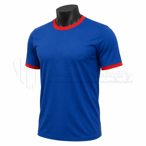 Camiseta de Fútbol Personalizada, Ropa Deportiva de Manga Corta, 100% Poliéster, Malla Antibacteriana, Transpirable, de Secado Rápido, Unisex - Product Image 3