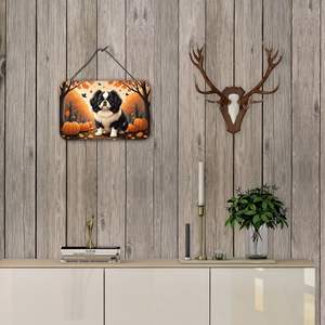 Japanese Chin Fall Wall Door <b>Hanging</b> Prints Aluminum Metal Sign <b>for</b> Kitchen <b>Bar</b> or Bathroom Multicolor <b>Home</b> Decor 8HX12W - Product Image 4