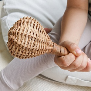 Woven Rattan Music <b>Rattle</b> Natural <b>Baby</b> Kids Toys Wicker Handcrafted Vietnam Best Price <b>Rattles</b> Top Sale Toy - Product Image 4