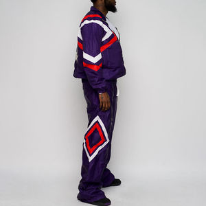 Custom 2-Piece Mens Winter Streetwear Windbreaker Set Lightweight Solid <b>Workout</b> <b>Jacket</b> & Sports Tracksuit - Product Image 5