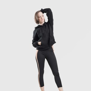 Leggings de color sólido con MOQ bajo para mujer, leggings de alta calidad para fitness. - Product Image 1