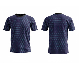 เสื้อยืดกีฬาแบบซับลิเมชั่น ชุดทีมสั่งทำพิเศษ |   ไซส์ผู้ชาย ผู้หญิง และเยาวชน |   ชุดกีฬาฝึกซ้อมน้ำหนักเบา แห้งเร็ว - Product Image 1