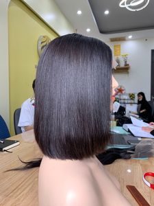 Cierre y Bob frontal Pelucas 100% Extensión de cabello humano vietnamita - Product Image 6