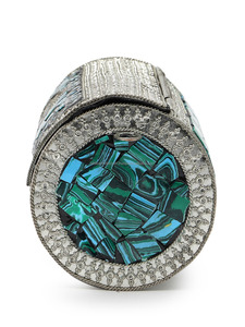 Fashion Acrylic Evening Clutch Purse for <b>Women</b> Metallic Ball Pattern Bag Ladies Unique Mini <b>Handbag</b> for Wedding Party By FWE - Product Image 4