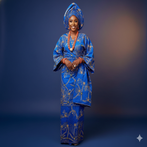 Dernier design de tissu nigérian George brodé or et bordeaux, matière de dentelle pour robe de mariée africaine, 120 GSM, 5 yards - Product Image 2