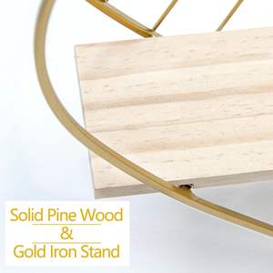 Étagère murale flottante en métal doré en forme de cœur, mignonne, romantique, moderne, pour chambre à coucher, chambre d'enfant, salon, cadeau unique, décoration - Product Image 3