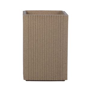 Macetas Redondas Altas para Uso en Interiores y Exteriores, Metal Galvanizado, Perfectas para Plantas Suculentas Pequeñas y Grandes, Flores Modernas - Product Image 2