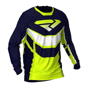 Maillot de motocross personnalisé à manches longues en mesh, sublimation sur mesure, haute qualité, prix de gros, fabrication sur mesure, MOQ faible - Product Image 4