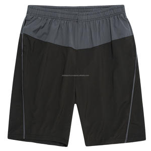 Chándal de nailon con cremallera para hombre, chándal para hombre, pantalones cortos de malla para correr, Fitness, entrenamiento atlético, gimnasio, impermeable, poliéster ligero - Product Image 1