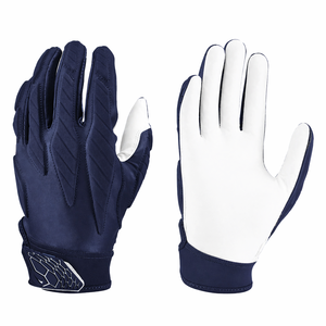 Gants de gardien de but en latex blanc et noir avec grip antidérapant et fermeture auto-agrippante unisexe pour le sport - Product Image 4