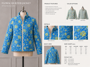 Women's Eco-Friendly Anti-Wrinkle V-Neck Long Bomber <b>Quilted</b> <b>Jacket</b> with Front Zip Lightweight Winter Fashion Diamond <b>Pattern</b> - Product Image 5