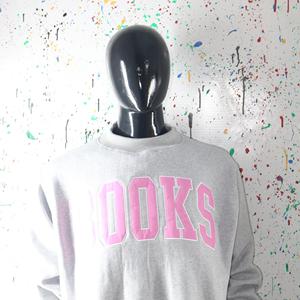 Sudadera LOOKS con cuello simulado, 450 GSM, nombre personalizado, bordado con apliques, corte holgado, 100% algodón, felpa francesa. - Product Image 2